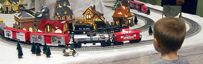 holiday train photo