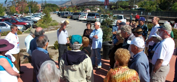 photo of visitors at railroad festival