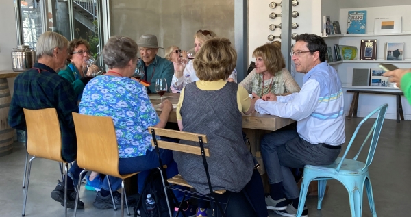 photo of Group Drinking Wine